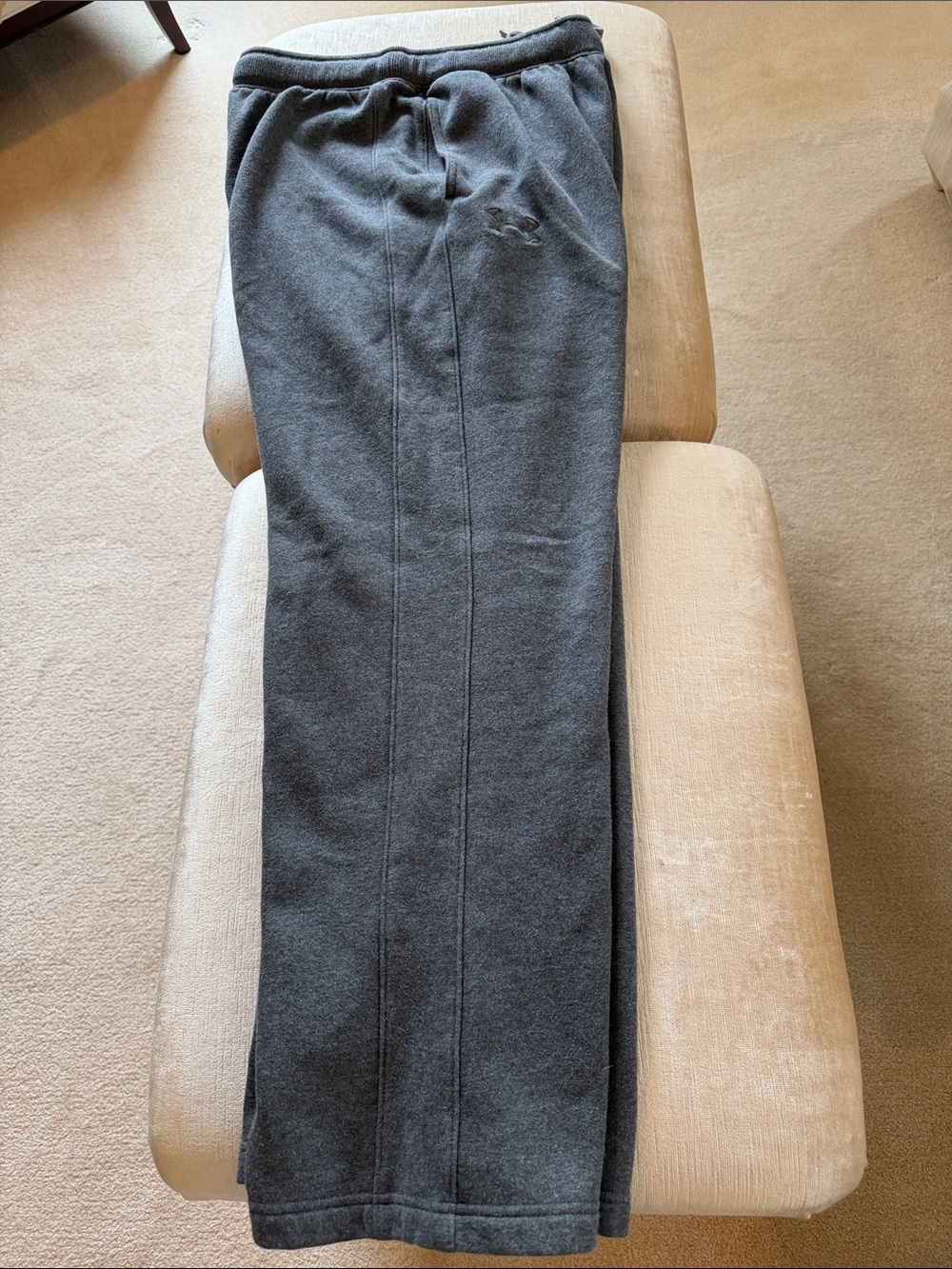 Under Armour Charcoal Gray Fleece Sweatpants